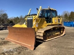 Up close of Komatsu Dozer